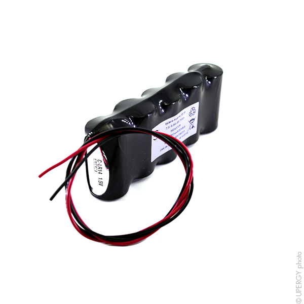 Pack(s) Batterie alcaline 5x LR14 NX 5S1P ST1 7.5V 9.3Ah F450