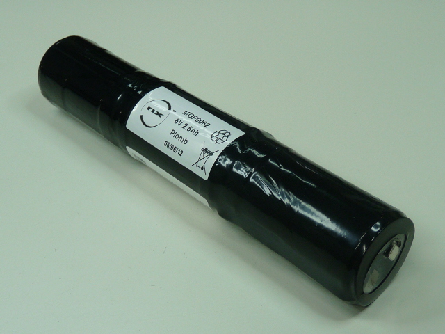 Pack(s) Batterie cyclon Enersys 3 x 0810-0004 (D cell) 6V 2.5Ah