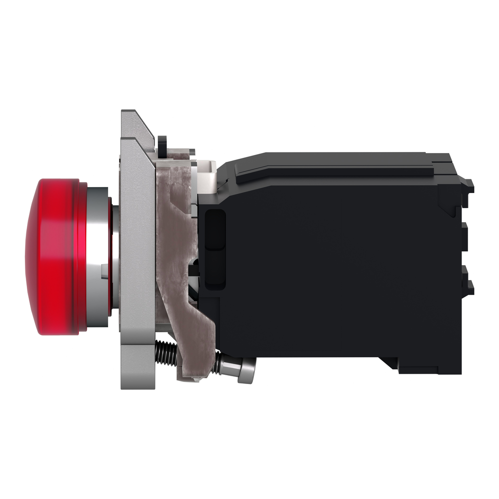 Harmony XB4 - voyant lumineux DEL - Ø22 - rouge - alim transfo 400V - vis étrier