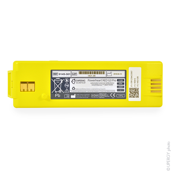 Batterie(s) Batterie médicale non rechargeable Cardiac Science AED Powerheart G3