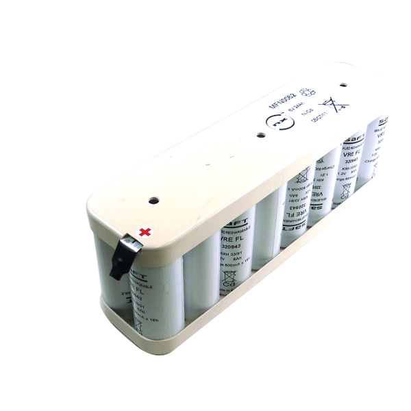 Pack(s) Batterie Nicd 15x F VRE 5S3P ST2 6V 24Ah Cosse