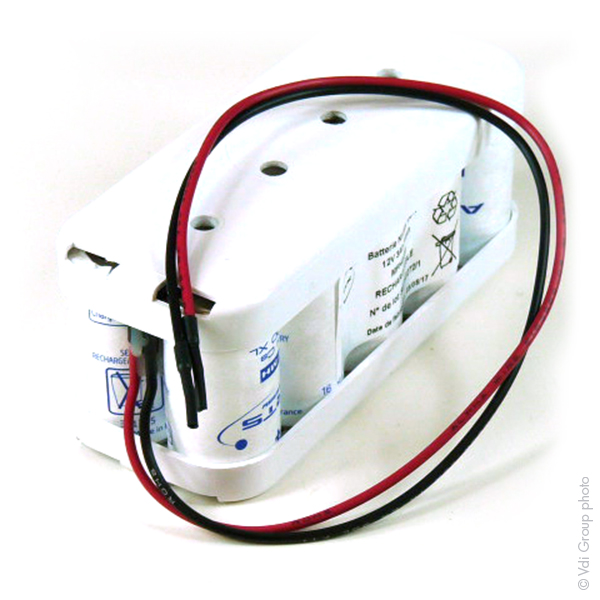 Unité(s) Batterie Nimh 10x VHC SC 10S1P ST2 T2+F300 12V 3.2Ah Fils