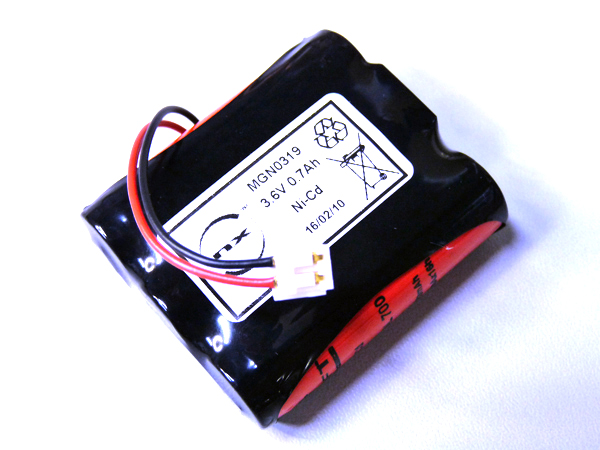 Accumulateur(s) Batterie Nicd 3x AA 3S1P ST1 3.6V 700mAh JST