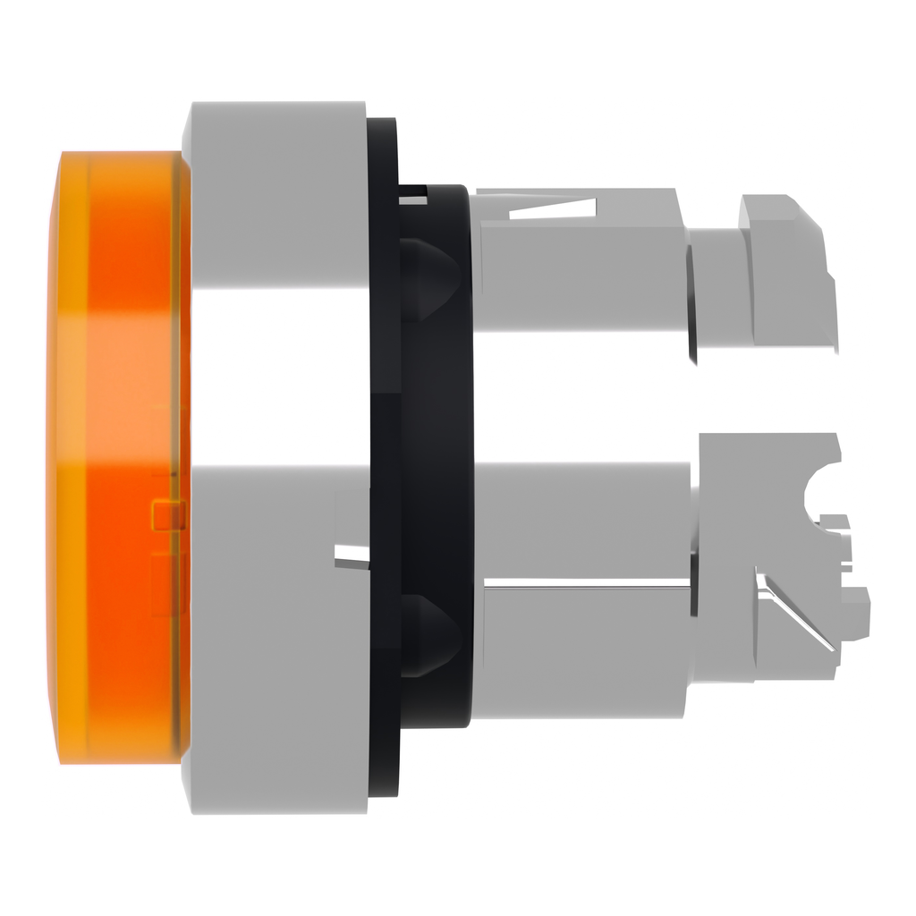 Harmony XB4 - tête bouton pousser-pousser lumineux - Ø22 - dépassant - orange