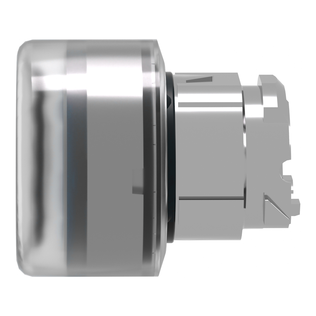 Harmony XB4 - tête bouton poussoir lumineux DEL - Ø22 - capuchonné - bleu