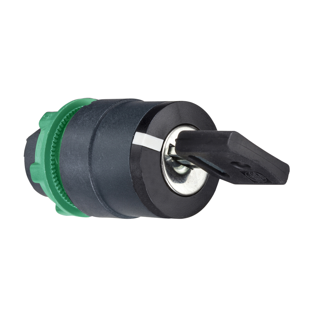 Harmony XB5 - tête bouton tournant à clé spec - Ø22 - 3 pos fix - retr C
