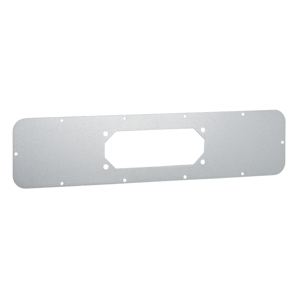 PanelSeT Accessoires - plaque passe-câbles - 1xFL21 - pr S3D - acier - 545x130mm