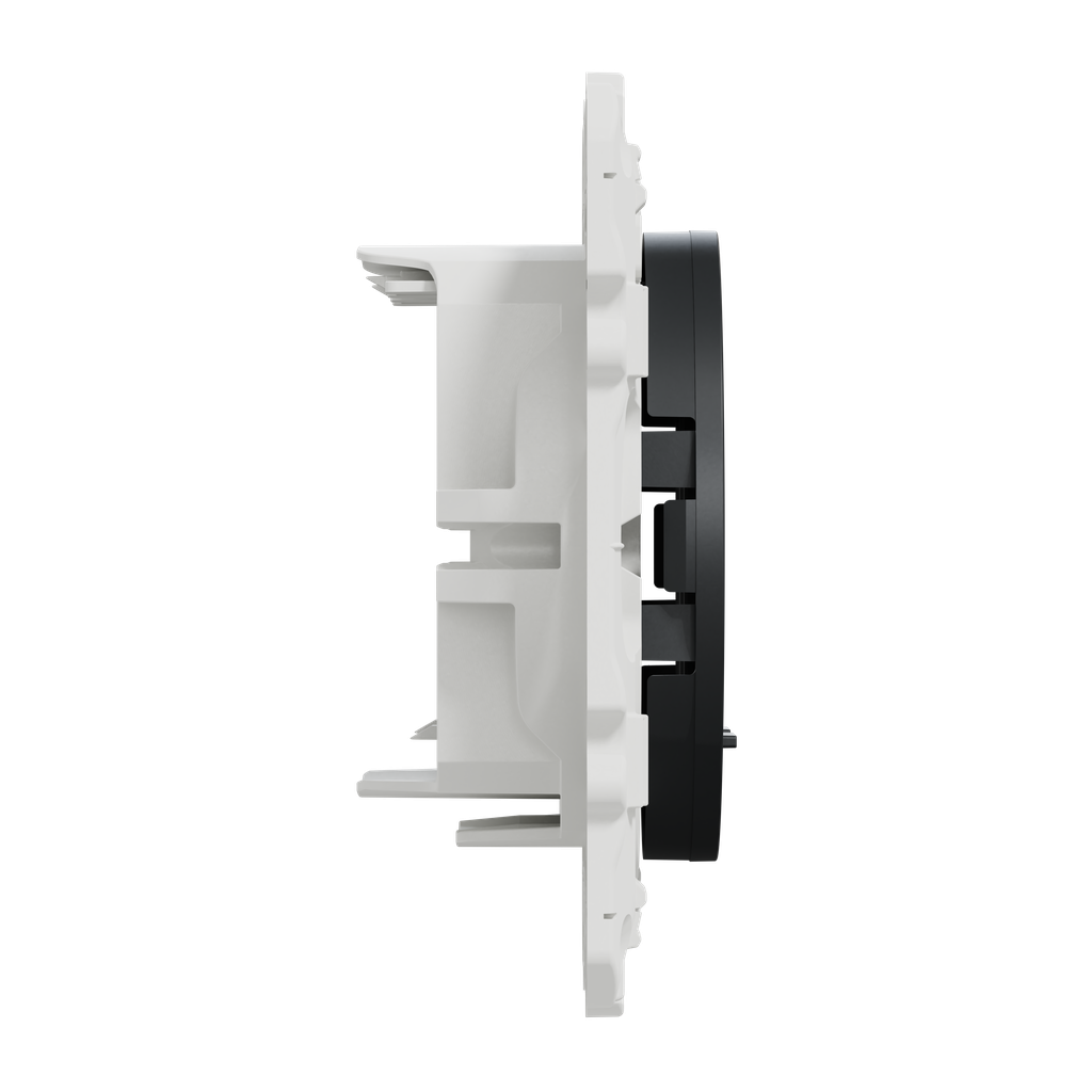 Odace 2011 - prise double RJ45 - anthr - sans connecteur (empreinte Infraplus)