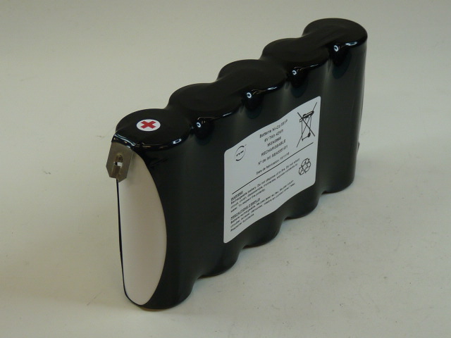 Pack(s) Batterie Nicd 5x F HT 5S1P ST1 6V 7Ah HBL