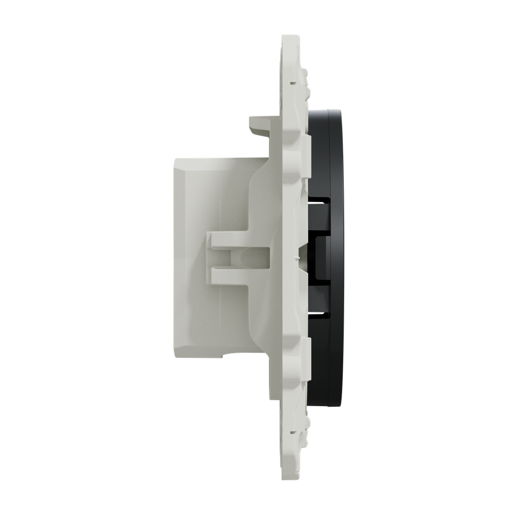 Odace 2011 - prise TV simple - anthracite - fixation par vis