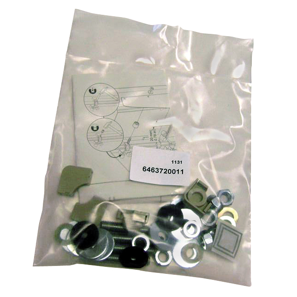 PanelSeT - sachet d'accessoires pr armoire polyester PLA 1 porte H500/750/1000mm