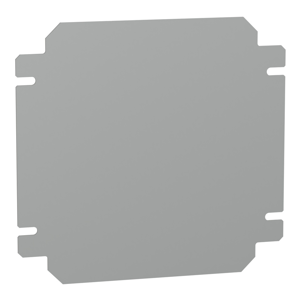 PanelSeT - châssis plein - acier galva. - pour boîte H=200xL=200mm