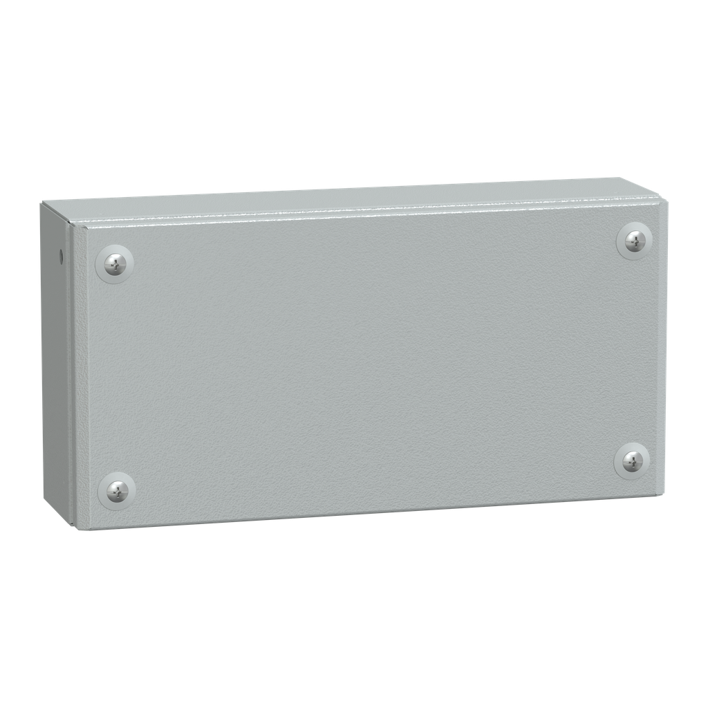 PanelSeT SBM - boite acier - 150x300x80mm - couvercle plein