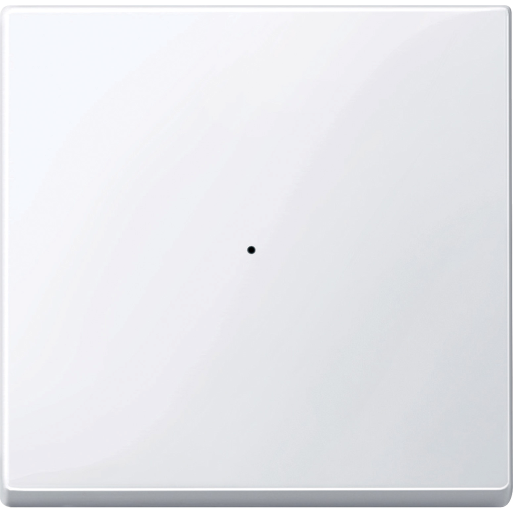 KNX M-Plan - commande simple - sans marquage - antimicrobien brillant