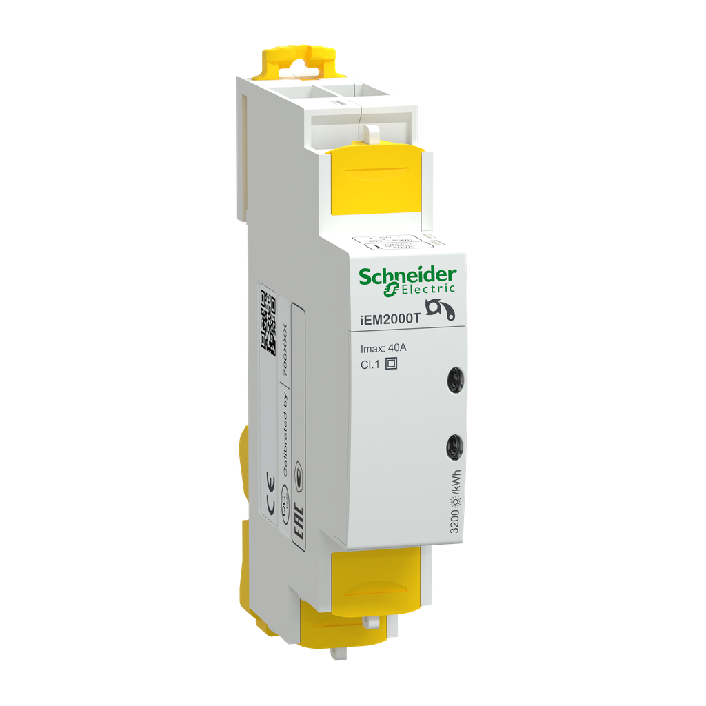 Acti9 iEM - compteur d'énergie mono - 40A - impulsions - sans afficheur