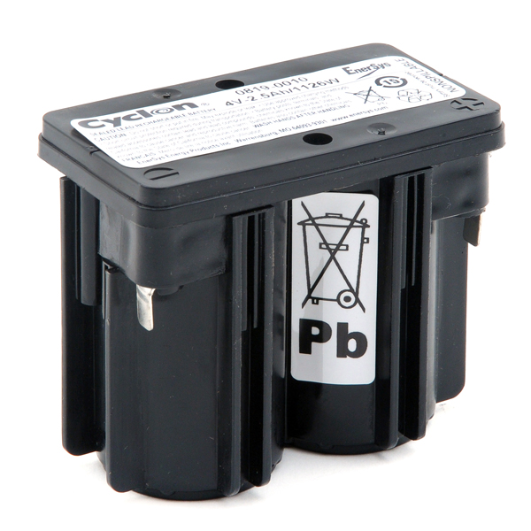 Batterie(s) Batterie cyclon Enersys 0819-0010 Monobloc (D cell) 4V 2.5Ah F4.8