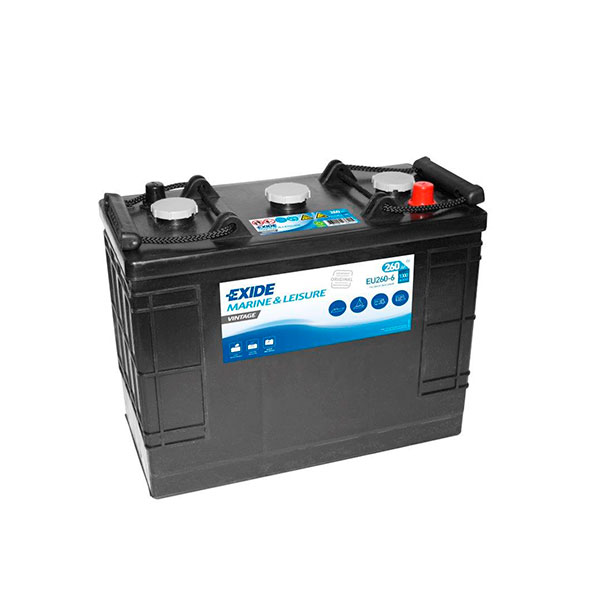 Batterie(s) Batterie bateau EXIDE Vintage EU260/6 6V 260Ah
