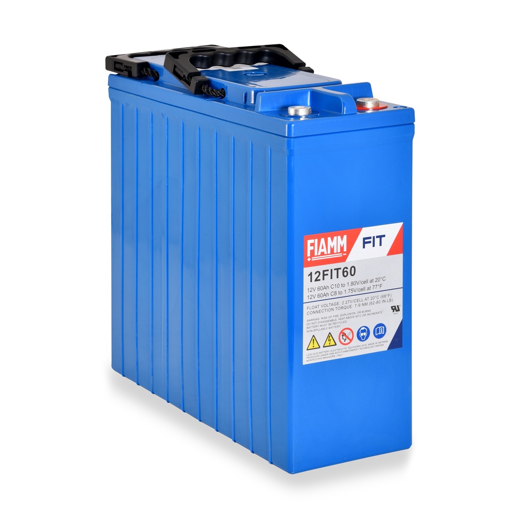 Batterie(s) Batterie telecom FIAMM 12FIT60 FT 12V 60Ah M6-F