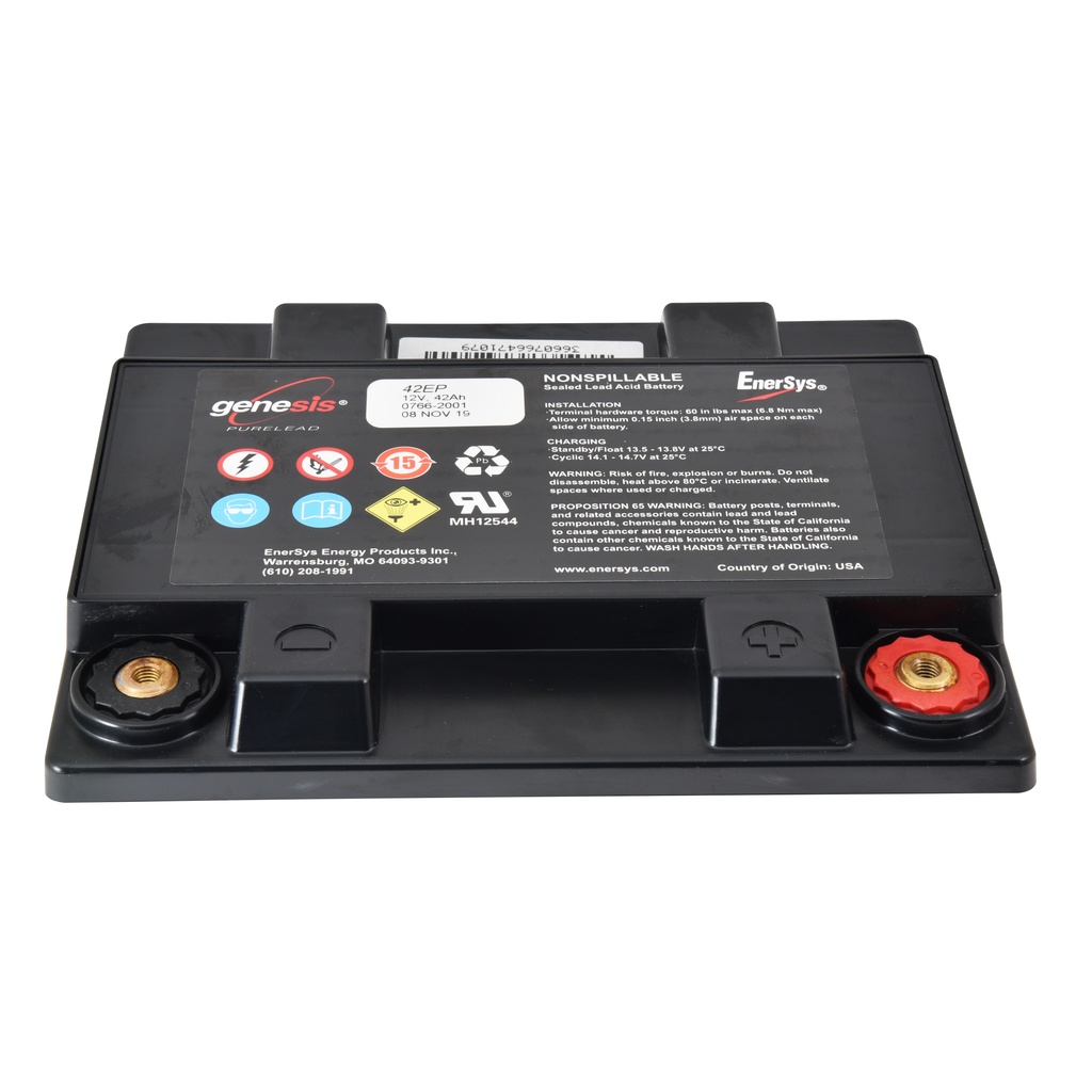 Batterie(s) Batterie plomb pur Genesis EP42 12V 42Ah M6-F