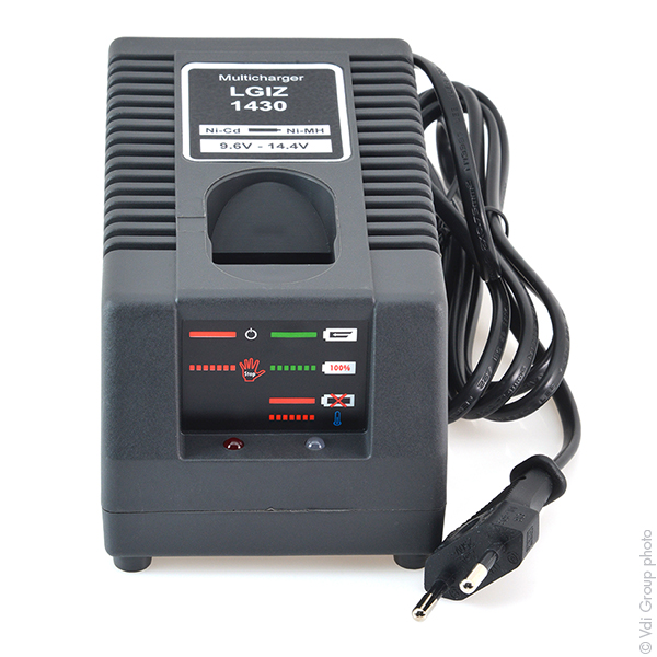 Unité(s) Chargeur pour batterie Mecatraction 14.4V NiCD / NiMH