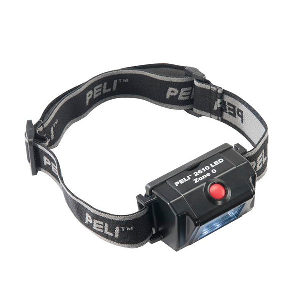 Blister(s) x 1 Lampe frontale PELI 2610Z0 ATEX Z0 30 lumens