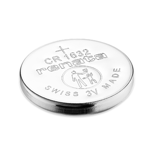 Blister(s) x 1 Pile bouton lithium blister CR1632 RENATA 3V 125mAh