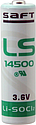 Boîte(s) de 1 Pile lithium LS14500 AA 3.6V 2.6Ah