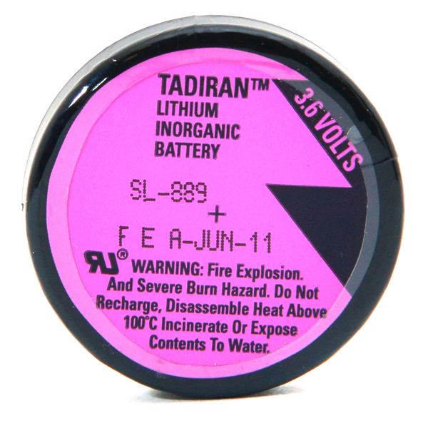 Blister(s) x 1 Pile lithium SL-889/P 1/10D 3.6V 1Ah 3PFR