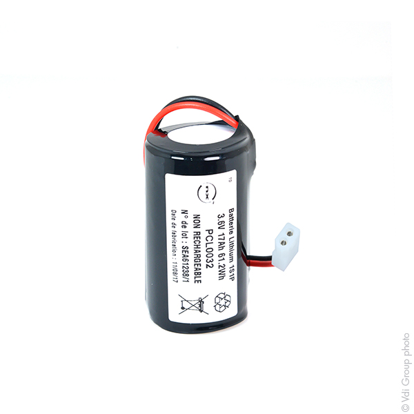 Unité(s) Pile lithium LS33600 D 3.6V 17Ah Molex
