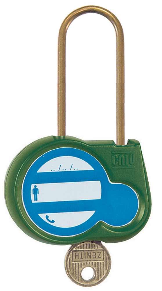 cadenas export vert 70mm d.4mm clé identique 111