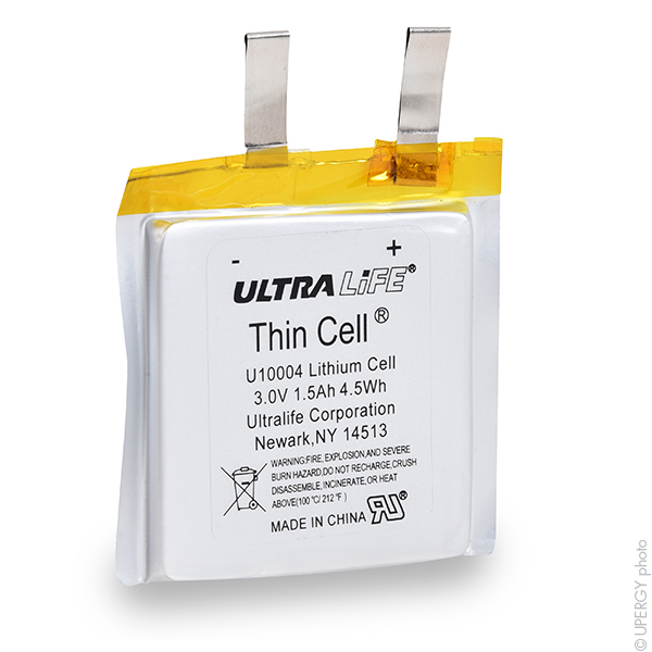 Unité(s) Pile lithium U10004 3V 1.5Ah