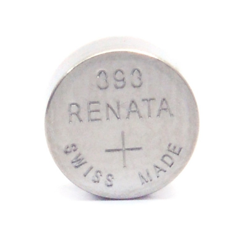 Blister(s) x 1 Pile bouton oxyde argent 393 RENATA 1.55V 80mAh