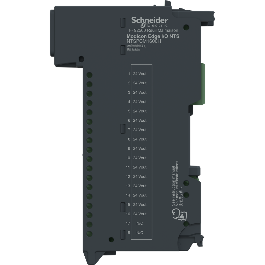 Edge I/O NTS Module seul Ditribution Commun, 24V DC 16Points, eFuse - Durcie