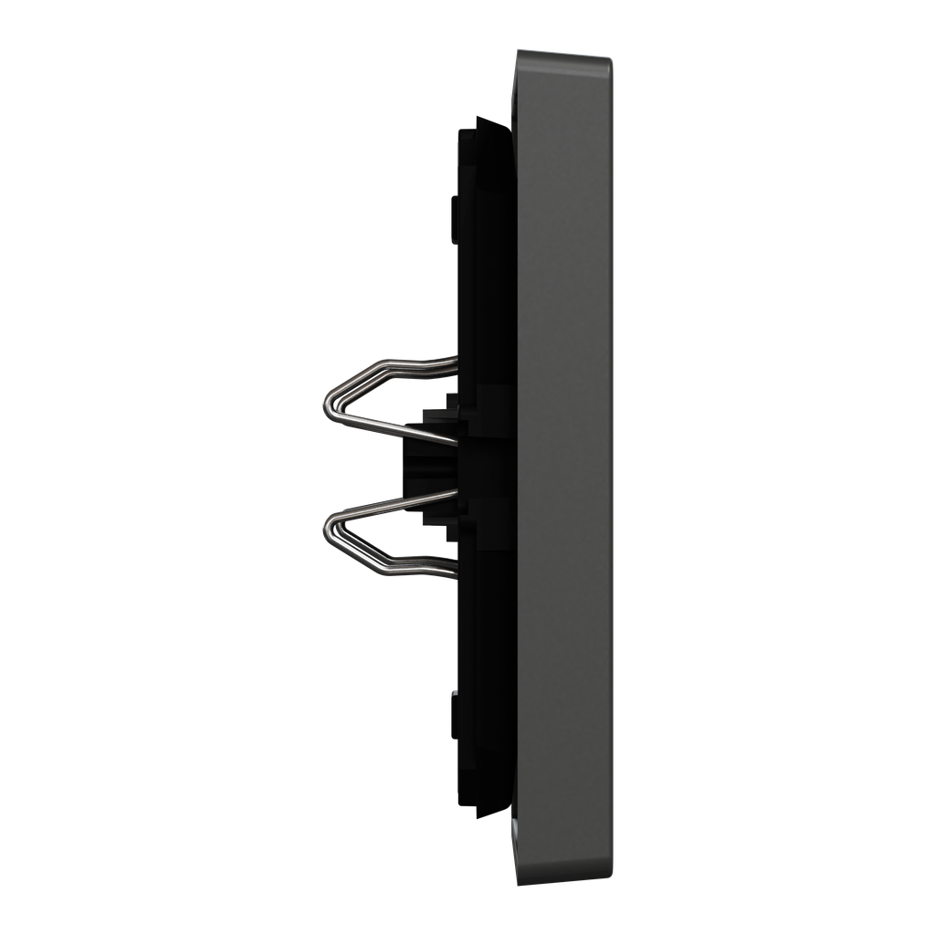 D-Life - enjoliveur pour commande simple avec voyant - anthracite
