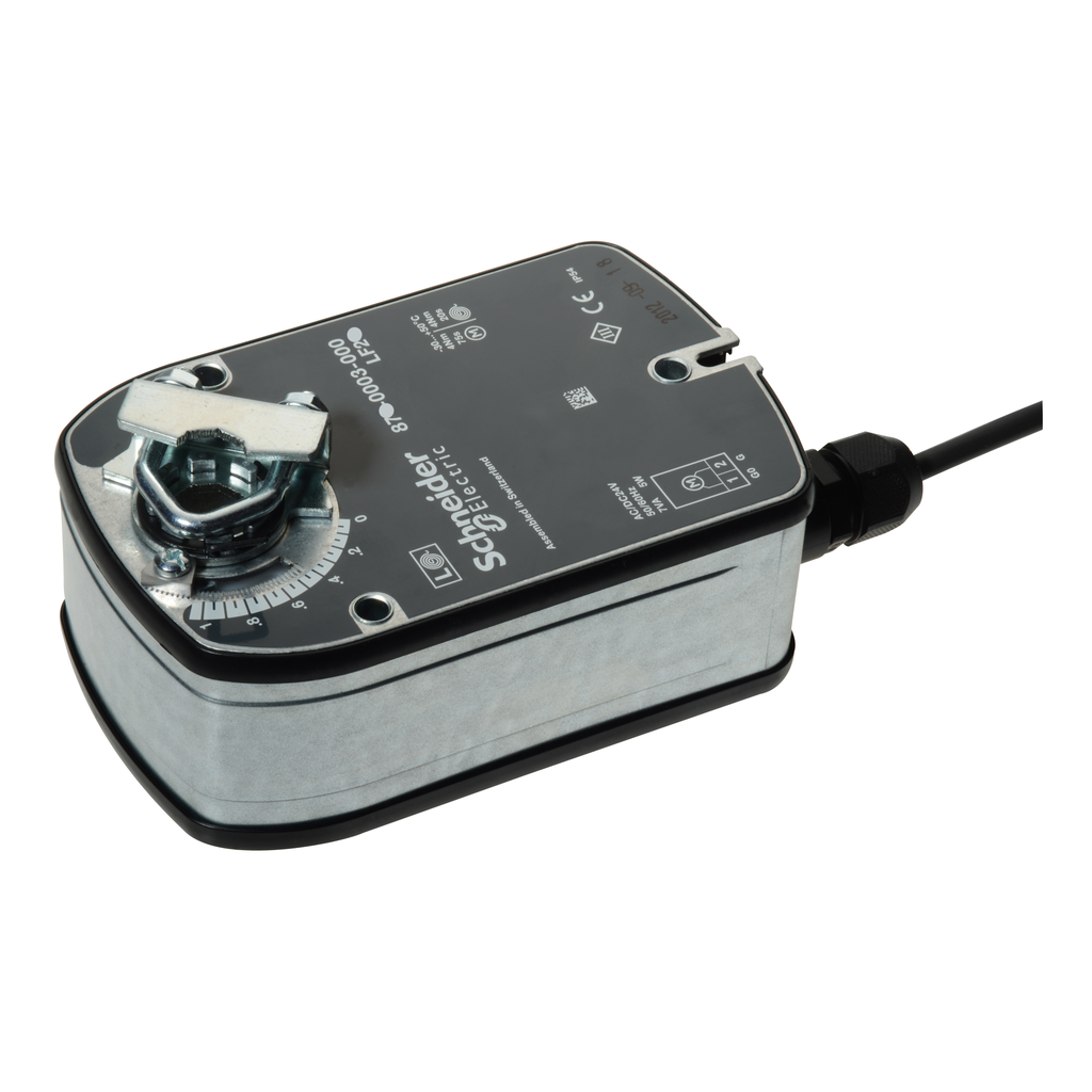 Moteur de registre 24V 0..10V avec ressort de rappel