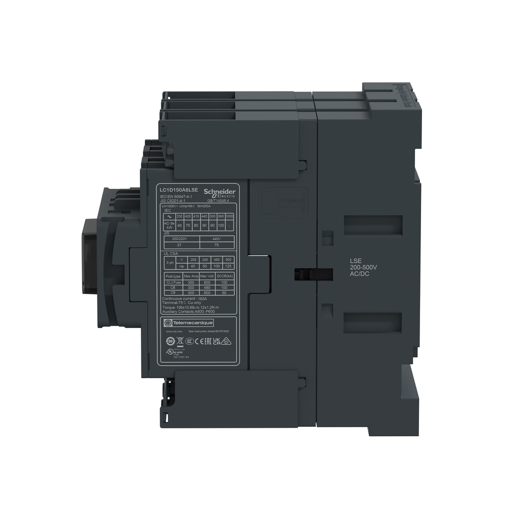 TeSys Deca Advanced - CTR Deca 150A 3P 200-500V ACDC