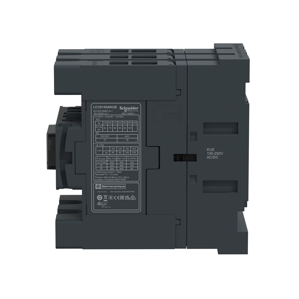TeSys Deca Advanced - CTR Deca 150A 3P 100-250V ACDC EvLk