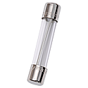 Fusible miniature GDL - Temporisé 250VAC 1A 6,3x32 Capsule