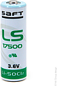 Boîte(s) de 1 Pile lithium LS17500 A 3.6V 3.6Ah