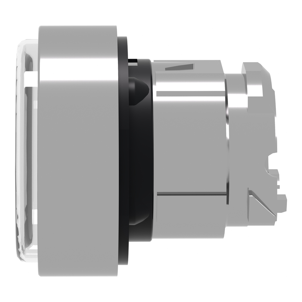 Harmony XB4 - tete de bouton - Blanc affleurant non marqué - Membrane - diam 22