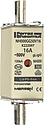 Fusible NH000 gG 500VAC 16A pattes non isolées Double indicateur