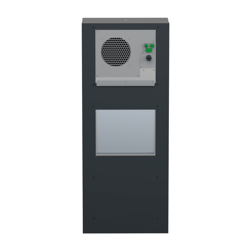 ClimaSys - Climatisation d'armoire - latérale - Inox - 1.6kW - 230V