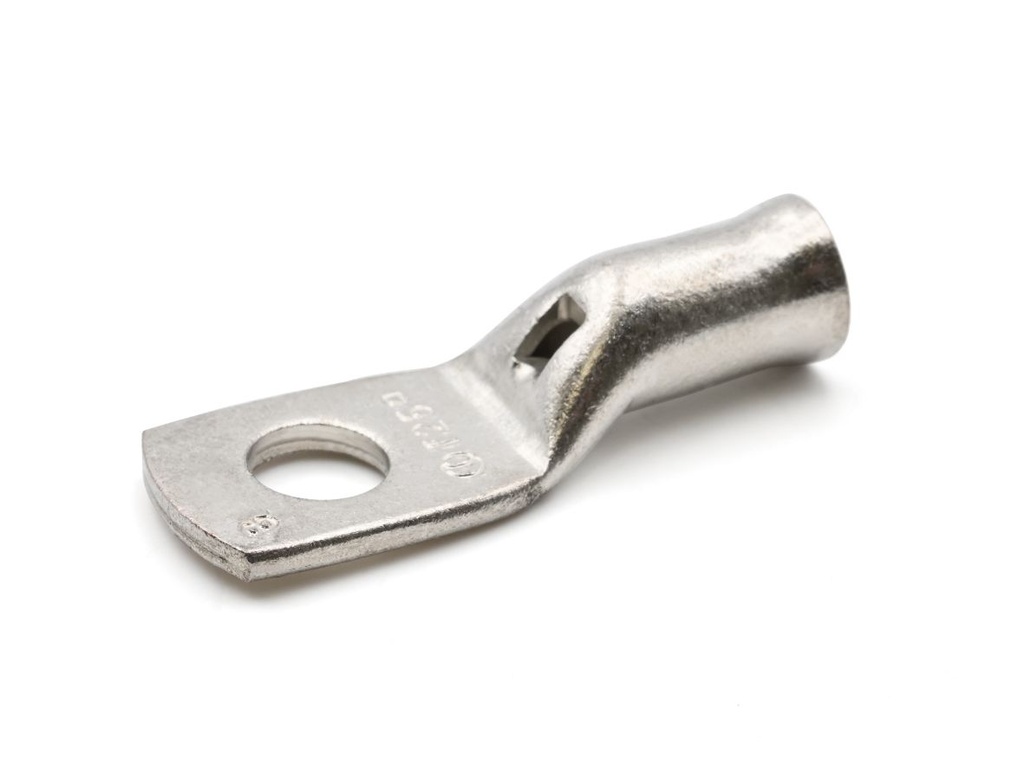 Cosse tubulaire NFC20130 cuivre 25 mm² - Diam. 8 mm