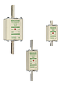 Fusible NH000 aM 690VAC 32A pattes non isolées Double indicateur