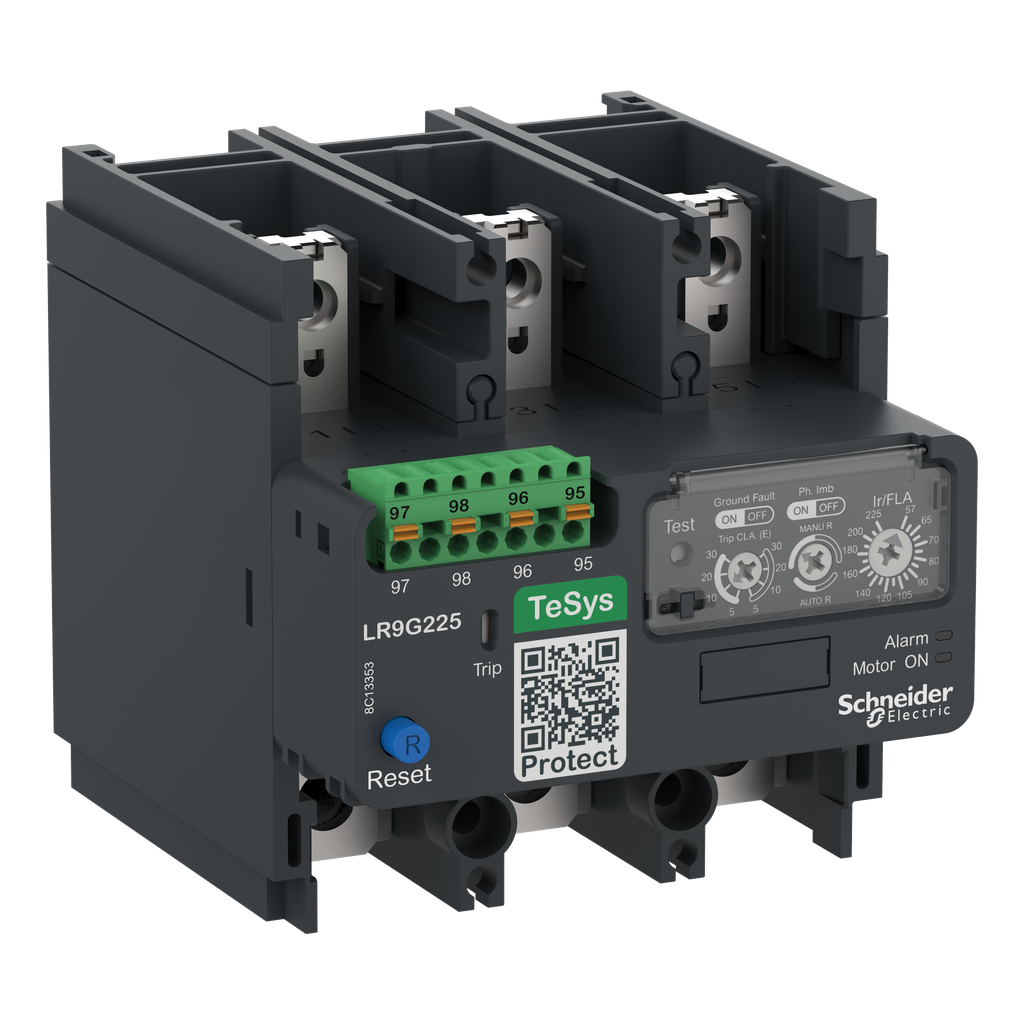 Relais de surcharge thermique TeSys LR9G 115A Connexion par ressort