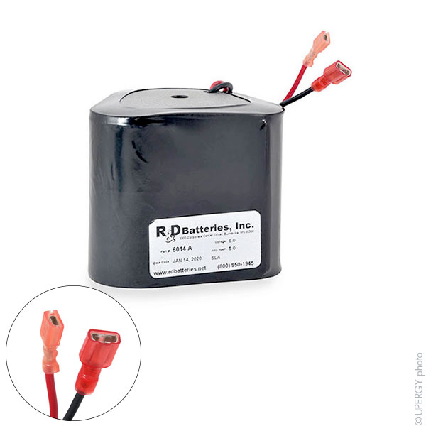 Batterie(s) Batterie médicale rechargeable 6V 5Ah