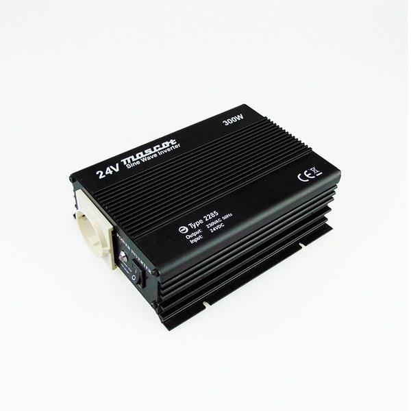 Unité(s) Convertisseur DC/AC 24/230V 300W pur sinus 2285 - Sortie pinces crocodi