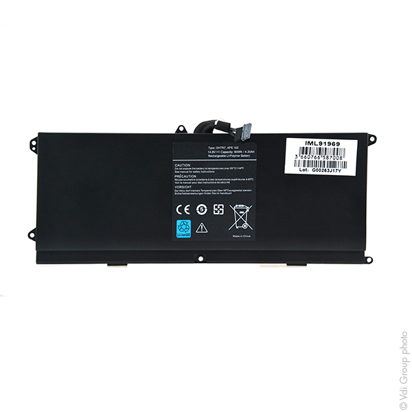 Batterie(s) Batterie ordinateur portable 14.8V 3600mAh