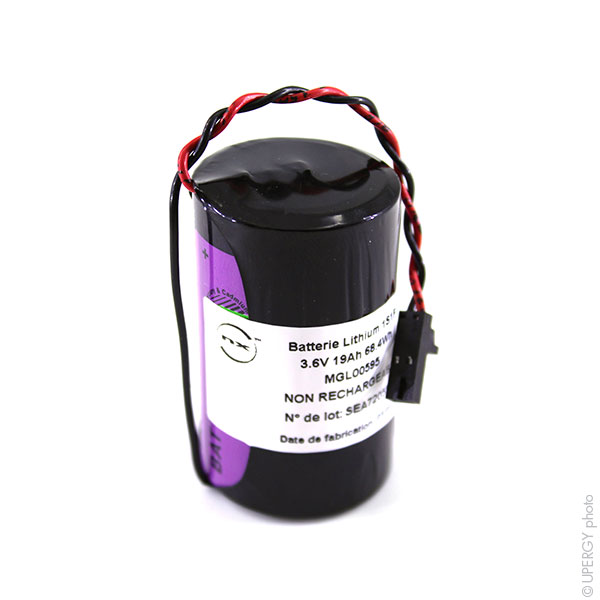 Pack(s) Batterie lithium SL-2780 D 3.6V 19Ah Molex
