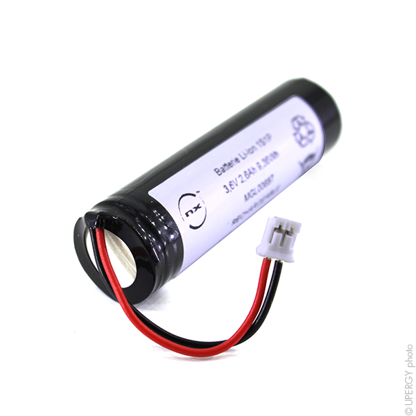 Pack(s) Batterie Li-Ion 1x18650 1S1P ST1 3.6V 3.5Ah JST